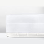 Σεντόνι με Λάστιχο Μονόχρωμο Cannon Imperial 180X200+40 White